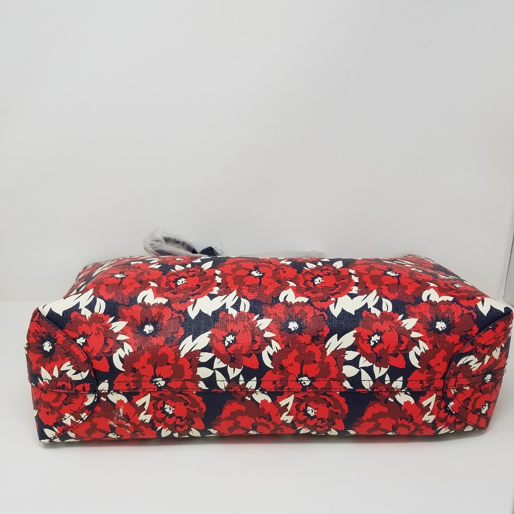 Tommy Hilfiger Reversible Tote- Navy/Multi-Color - Picture 2 of 3